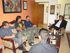 Entre dinámicas y risas, los estudiantes tuvieron la oportunidad de intercambiar experiencias e información interesante de sus respectivos países.