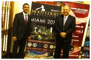 La PUCPR se destacó en el "Moot Court Competition" por la participación del estudiante Yuseph Lamboy, quien obtuvo la segunda puntuación en la categoría de mejor abogado.