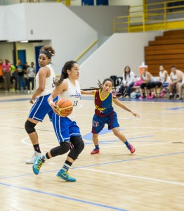 Las Pioneras obtuvieron una puntuación de 81-55 (foto: Abimael Medina)